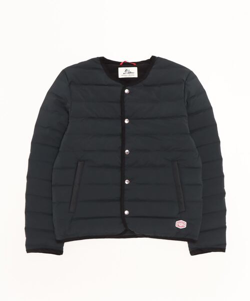 Vincent et Mireille（バンソンエミレイユ）の「ステッチレスダウンカーディガン／STITCHLES DOWN CARDIGAN（テーラードジャケット・レディース・ホワイト/ライトベージュ/ブラック/ネイビー/ダークグリーン・36/42/40h/34/38/40）」の3枚目の写真