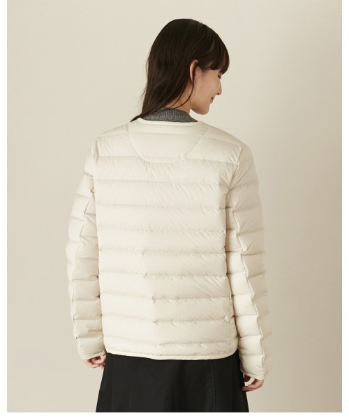 Vincent et Mireille（バンソンエミレイユ）の「ステッチレスダウンカーディガン／STITCHLES DOWN CARDIGAN（テーラードジャケット・レディース・ホワイト/ライトベージュ/ブラック/ネイビー/ダークグリーン・36/42/40h/34/38/40）」の11枚目の写真