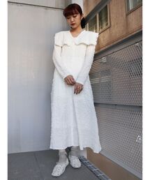 merry jenny | checkスクエアカラーワンピース(ワンピース)