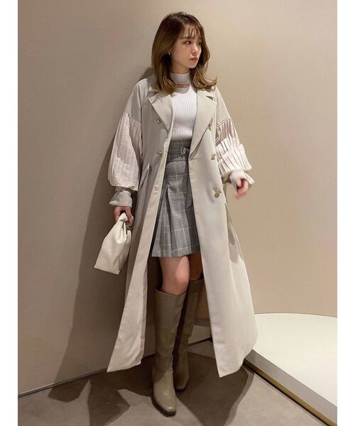 dazzlin（ダズリン）の「2WAYカットアウトニットトップス（ニット/セーター・レディース・ブラック/グレー/ブルー/グリーン・FREE）」の22枚目の写真