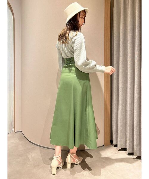 dazzlin（ダズリン）の「2WAYカットアウトニットトップス（ニット/セーター・レディース・ブラック/グレー/ブルー/グリーン・FREE）」の20枚目の写真