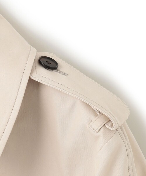 23区(ニジュウサンク)の「コットンポリエステルギャバジン ショート トレンチ コート(トレンチコート・レディース・ベージュ系・38/40)」の10枚目の写真