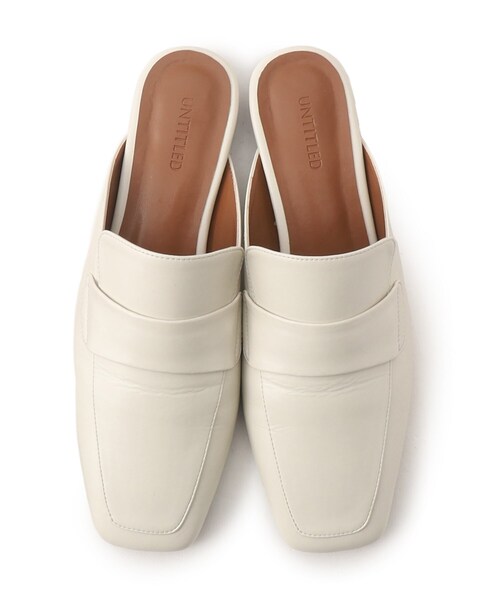 お値下げ依頼ありがとうございます。ミュール UNTITLED（アンタイトル）の「◇【Oggi.jp掲載】ローファー