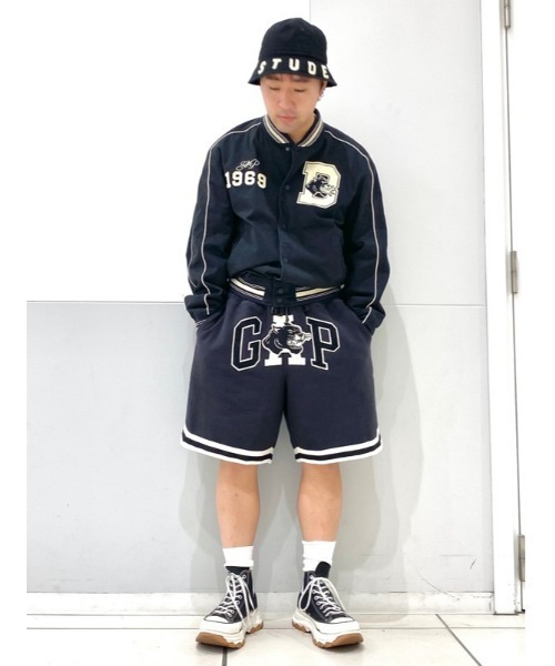 GAP（ギャップ）の「Gap Icons ×  The Brooklyn Circus バーシティジャケット(メンズ)（スタジャン・メンズ・ブラック・S/M/L/XS/XL）」の9枚目の写真