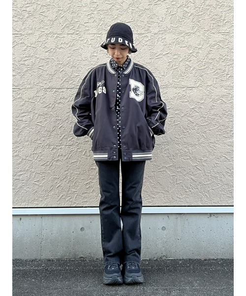 GAP（ギャップ）の「Gap Icons ×  The Brooklyn Circus バーシティジャケット(メンズ)（スタジャン・メンズ・ブラック・S/M/L/XS/XL）」の10枚目の写真