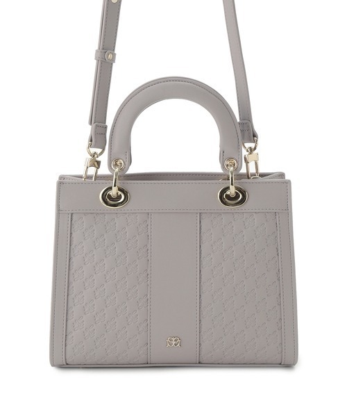 SNIDEL(スナイデル)の「Sustainableパフハンドルバッグ(ショルダーバッグ・レディース・アイボリー/ブラック/ピンク/グレー・FREE)」の14枚目の写真