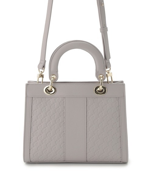 SNIDEL(スナイデル)の「Sustainableパフハンドルバッグ(ショルダーバッグ・レディース・アイボリー/ブラック/ピンク/グレー・FREE)」の9枚目の写真