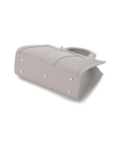 SNIDEL(スナイデル)の「Sustainableパフハンドルバッグ(ショルダーバッグ・レディース・アイボリー/ブラック/ピンク/グレー・FREE)」の11枚目の写真