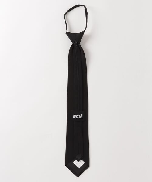 BASIC COTTON(ベーシックコットン)の「A'GEM/9 × .kom『BASIC COTTON/ベーシックコットン』 BASIC NECK TIE/ベーシックネックタイ(ネクタイ・レディース・ブラック・FREE)」の2枚目の写真