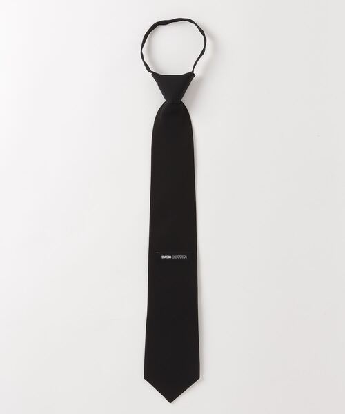 BASIC COTTON(ベーシックコットン)の「A'GEM/9 × .kom『BASIC COTTON/ベーシックコットン』 BASIC NECK TIE/ベーシックネックタイ(ネクタイ・レディース・ブラック・FREE)」の7枚目の写真