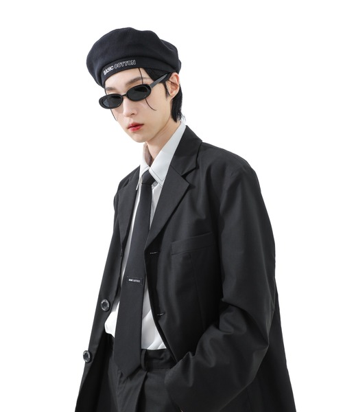 BASIC COTTON(ベーシックコットン)の「A'GEM/9 × .kom『BASIC COTTON/ベーシックコットン』 BASIC NECK TIE/ベーシックネックタイ(ネクタイ・レディース・ブラック・FREE)」の4枚目の写真
