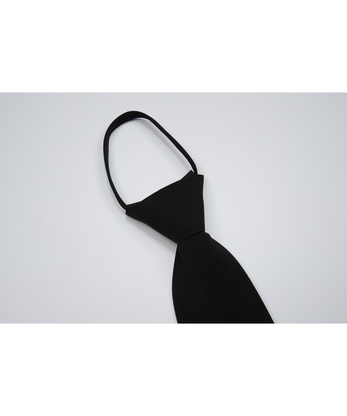 BASIC COTTON(ベーシックコットン)の「A'GEM/9 × .kom『BASIC COTTON/ベーシックコットン』 BASIC NECK TIE/ベーシックネックタイ(ネクタイ・レディース・ブラック・FREE)」の12枚目の写真
