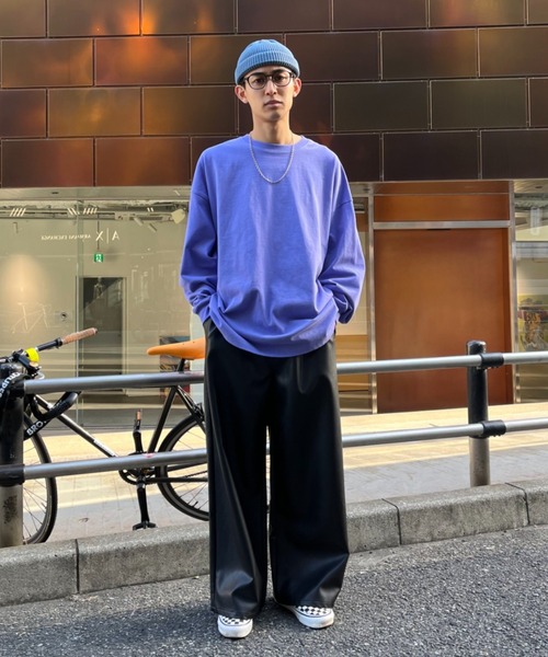 CIAOPANIC(チャオパニック)の「スーパービックスウェットTEE(Tシャツ/カットソー・レディース・ホワイト/ブラック/パープル/イエロー/ブラック×ホワイト・FREE)」の22枚目の写真