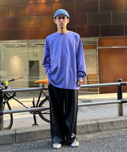 CIAOPANIC(チャオパニック)の「スーパービックスウェットTEE(Tシャツ/カットソー・レディース・ホワイト/ブラック/パープル/イエロー/ブラック×ホワイト・FREE)」の21枚目の写真