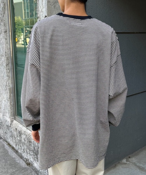 CIAOPANIC(チャオパニック)の「スーパービックスウェットTEE(Tシャツ/カットソー・レディース・ホワイト/ブラック/パープル/イエロー/ブラック×ホワイト・FREE)」の15枚目の写真