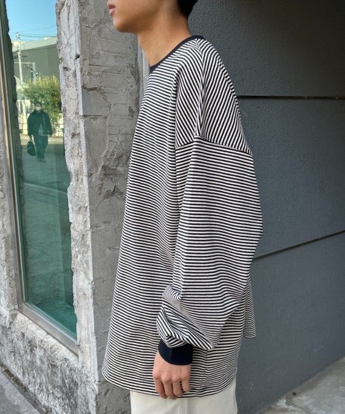 CIAOPANIC(チャオパニック)の「スーパービックスウェットTEE(Tシャツ/カットソー・レディース・ホワイト/ブラック/パープル/イエロー/ブラック×ホワイト・FREE)」の14枚目の写真