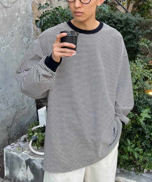 CIAOPANIC(チャオパニック)の「スーパービックスウェットTEE(Tシャツ/カットソー・レディース・ホワイト/ブラック/パープル/イエロー/ブラック×ホワイト・FREE)」の9枚目の写真