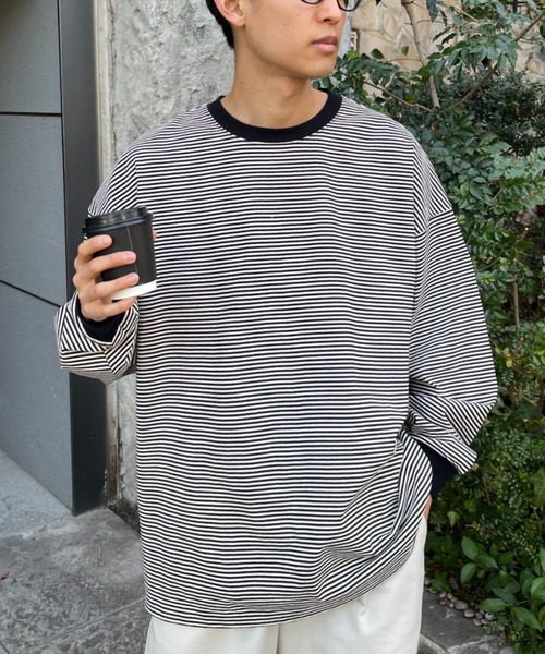 CIAOPANIC(チャオパニック)の「スーパービックスウェットTEE(Tシャツ/カットソー・レディース・ホワイト/ブラック/パープル/イエロー/ブラック×ホワイト・FREE)」の10枚目の写真