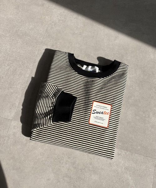 CIAOPANIC(チャオパニック)の「スーパービックスウェットTEE(Tシャツ/カットソー・レディース・ホワイト/ブラック/パープル/イエロー/ブラック×ホワイト・FREE)」の20枚目の写真