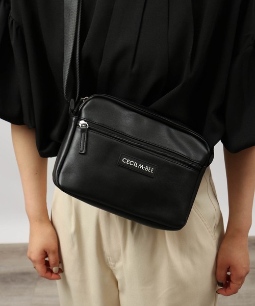 CECIL McBEE（セシルマクビー）の「CECIL McBEE bon voyage 2WAYベルトポーチ（ボディバッグ/ウエストポーチ・レディース・ピンク/ホワイト/ブラック・F）」の10枚目の写真