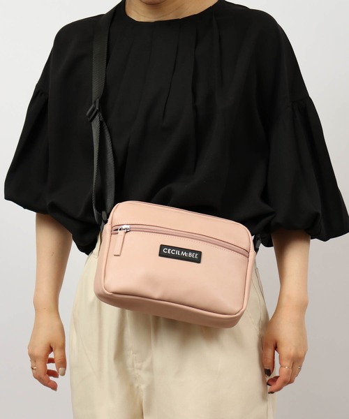 CECIL McBEE（セシルマクビー）の「CECIL McBEE bon voyage 2WAYベルトポーチ（ボディバッグ/ウエストポーチ・レディース・ピンク/ホワイト/ブラック・F）」の16枚目の写真