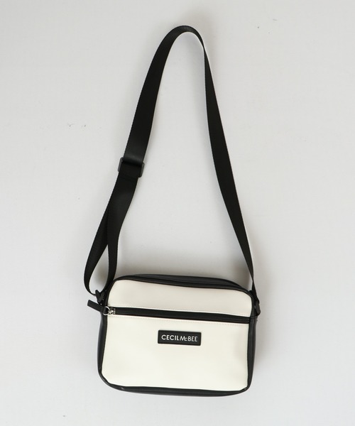 CECIL McBEE（セシルマクビー）の「CECIL McBEE bon voyage 2WAYベルトポーチ（ボディバッグ/ウエストポーチ・レディース・ピンク/ホワイト/ブラック・F）」の5枚目の写真