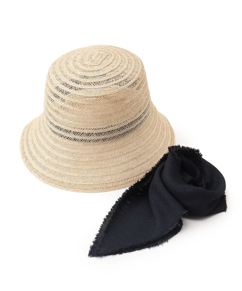 La Maison de Lyllis(メゾンドリリス)の「◆La maison de Lyllis(メゾンドリリス)【別注】クロッシェスカーフハット(ハット・レディース・ベージュ・00)」の12枚目の写真