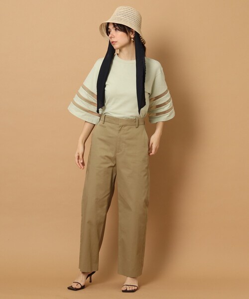 La Maison de Lyllis(メゾンドリリス)の「◆La maison de Lyllis(メゾンドリリス)【別注】クロッシェスカーフハット(ハット・レディース・ベージュ・00)」の13枚目の写真