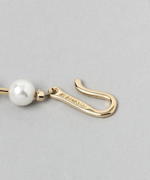 JEANASIS（ジーナシス）の「パールメタルネックレス/185054（ネックレス・レディース・シルバー系その他/ゴールド系その他・FREE）」の4枚目の写真