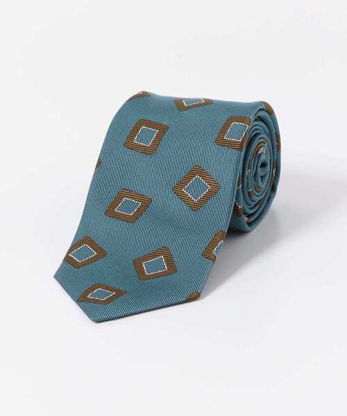 URBAN RESEARCH DOORS（アーバンリサーチドアーズ）の「LIFE STYLE TAILOR　23SS国内タイ小紋3（ネクタイ・メンズ・ブルー/ネイビー/ブラウン・-）」の3枚目の写真