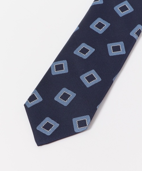 URBAN RESEARCH DOORS（アーバンリサーチドアーズ）の「LIFE STYLE TAILOR　23SS国内タイ小紋3（ネクタイ・メンズ・ブルー/ネイビー/ブラウン・-）」の8枚目の写真
