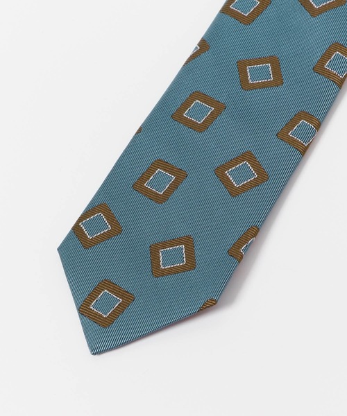 URBAN RESEARCH DOORS（アーバンリサーチドアーズ）の「LIFE STYLE TAILOR　23SS国内タイ小紋3（ネクタイ・メンズ・ブルー/ネイビー/ブラウン・-）」の9枚目の写真