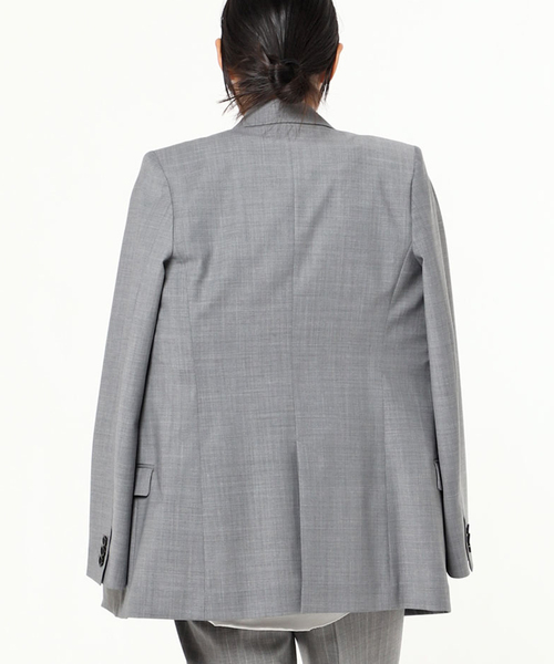 AP STUDIO（エーピーストゥディオ）の「SCENTOF TW グレー ジャケット（テーラードジャケット・レディース・チャコールグレー・36/38）」の8枚目の写真