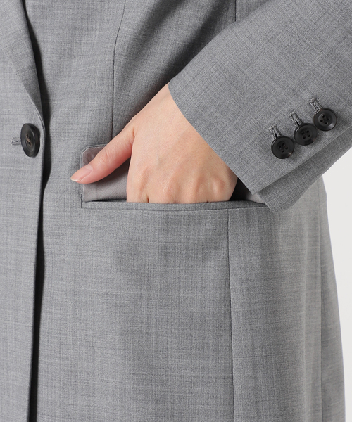 AP STUDIO（エーピーストゥディオ）の「SCENTOF TW グレー ジャケット（テーラードジャケット・レディース・チャコールグレー・36/38）」の20枚目の写真