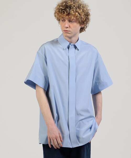 THE RERACS（ザ・リラクス）の「【別注】THE RERACS×Edition HALF SLEEVE SHIRT（シャツ/ブラウス・メンズ・ライトブルー・46/48）」の2枚目の写真