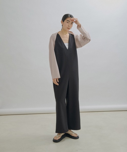 sana（サナ）の「【Sana（サナ）】arm cardigan（カーディガン/ボレロ・レディース・キナリ/ブラック・FREE）」の8枚目の写真