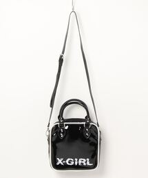 X-girl | 【X-girl /エックスガール】 ENAMEL 2WAY SQUARE SHOULDER BAG(ショルダーバッグ)