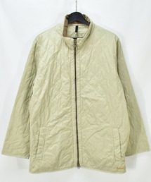 【ヴィンテージ古着】Barbour / バブアー フルジップ キルティングジャケット ナイロンジャケット