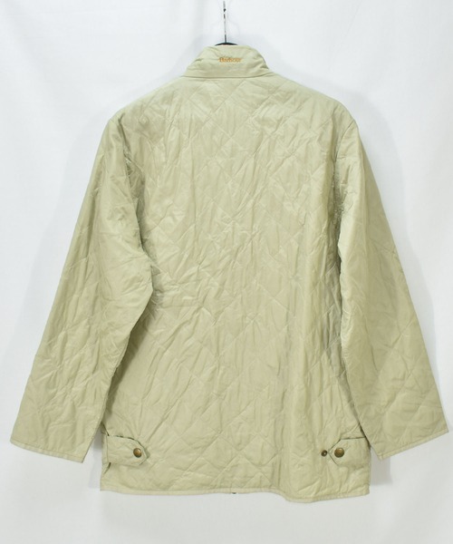 Barbour（バブアー）の「【ヴィンテージ古着】Barbour / バブアー フルジップ キルティングジャケット ナイロンジャケット（ナイロンジャケット・メンズ・ベージュ・MEDIUM）」の3枚目の写真