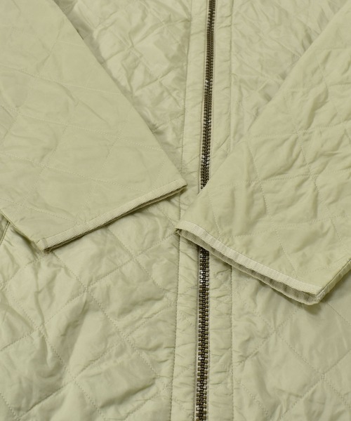 Barbour（バブアー）の「【ヴィンテージ古着】Barbour / バブアー フルジップ キルティングジャケット ナイロンジャケット（ナイロンジャケット・メンズ・ベージュ・MEDIUM）」の6枚目の写真