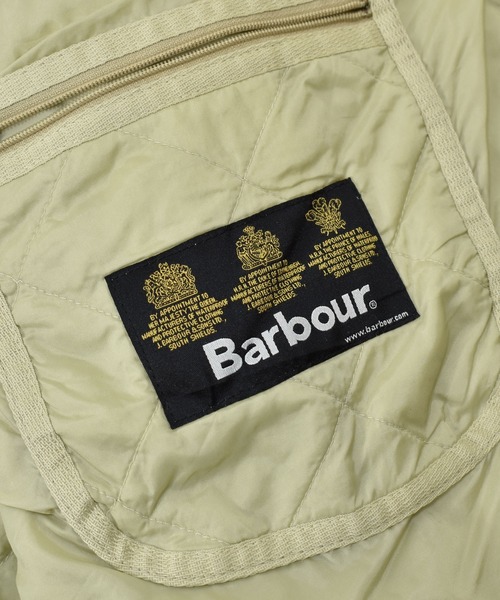 Barbour（バブアー）の「【ヴィンテージ古着】Barbour / バブアー フルジップ キルティングジャケット ナイロンジャケット（ナイロンジャケット・メンズ・ベージュ・MEDIUM）」の4枚目の写真
