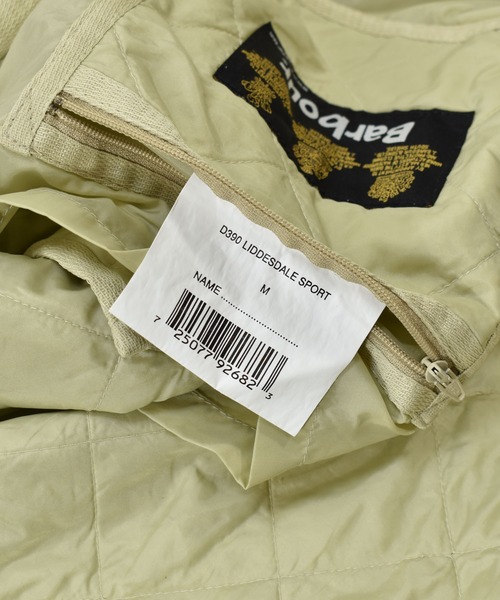 Barbour（バブアー）の「【ヴィンテージ古着】Barbour / バブアー フルジップ キルティングジャケット ナイロンジャケット（ナイロンジャケット・メンズ・ベージュ・MEDIUM）」の5枚目の写真