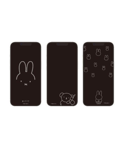 Miffy( ミッフィー)の「miffy/ミッフィー iPhone 14/13/13 Pro対応 ガラススクリーンプロテクター(スマホグッズ・レディース・A/B/C・ONE SIZE)」の4枚目の写真