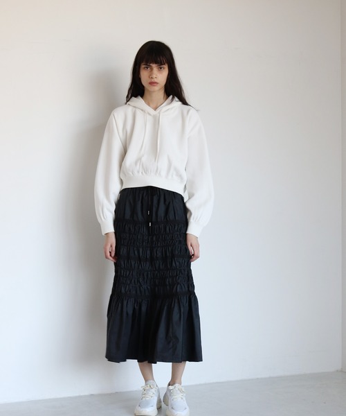 malamute（マラミュート）の「malamute / wassily teared skirt  
