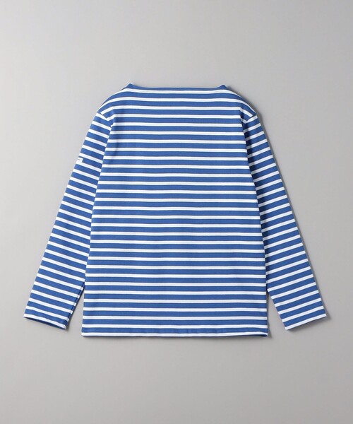 ORCIVAL（オーシバル）の「＜ORCIVAL＞ BORDER BIG TEE/カットソー（Tシャツ/カットソー・メンズ・ダークグレー/ロイヤルブルー/オフホワイト・05/03/04）」の18枚目の写真