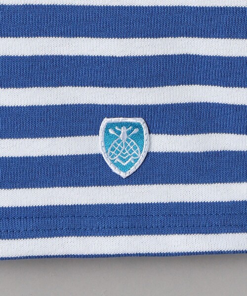 ORCIVAL（オーシバル）の「＜ORCIVAL＞ BORDER BIG TEE/カットソー（Tシャツ/カットソー・メンズ・ダークグレー/ロイヤルブルー/オフホワイト・05/03/04）」の21枚目の写真