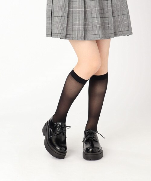 cs T&P（シーエスティーアンドピー）の「厚底 マニッシュ（パンプス・レディース・アイボリー/ブラック/ブラック系1/ダークブラウン・S/M/LL/L）」の14枚目の写真