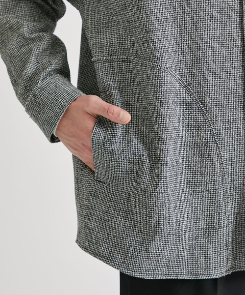 UNITED TOKYO(ユナイテッドトウキョウ)の「DRY TWEED シャツBL(その他アウター・メンズ・ブラック/グレー・1/2)」の7枚目の写真