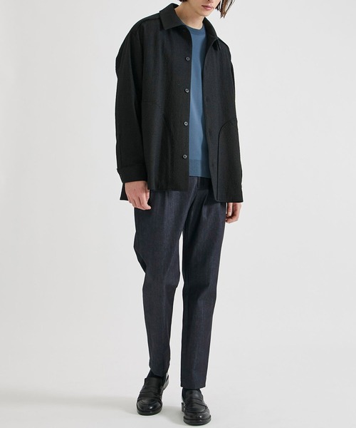 UNITED TOKYO(ユナイテッドトウキョウ)の「DRY TWEED シャツBL(その他アウター・メンズ・ブラック/グレー・1/2)」の17枚目の写真