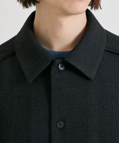 UNITED TOKYO(ユナイテッドトウキョウ)の「DRY TWEED シャツBL(その他アウター・メンズ・ブラック/グレー・1/2)」の13枚目の写真